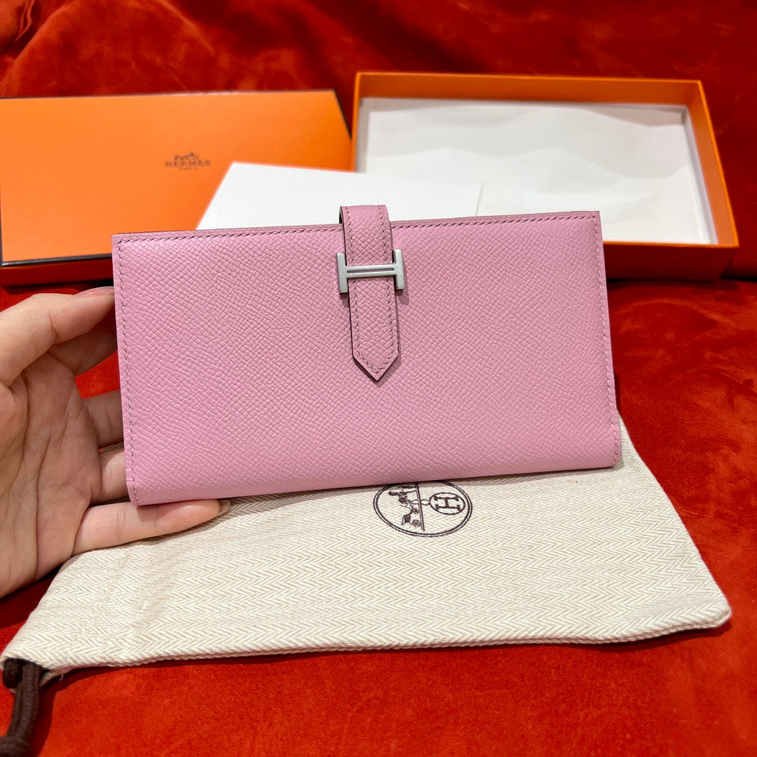 에르메스 베안 장지갑 앱송 (모브 실베스트레)