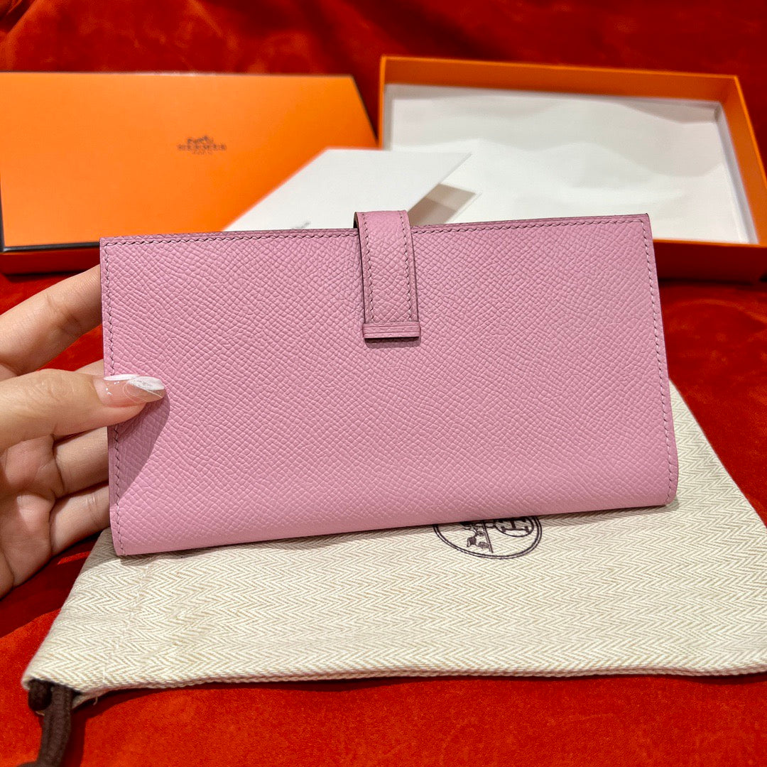 에르메스 베안 장지갑 앱송 (모브 실베스트레)