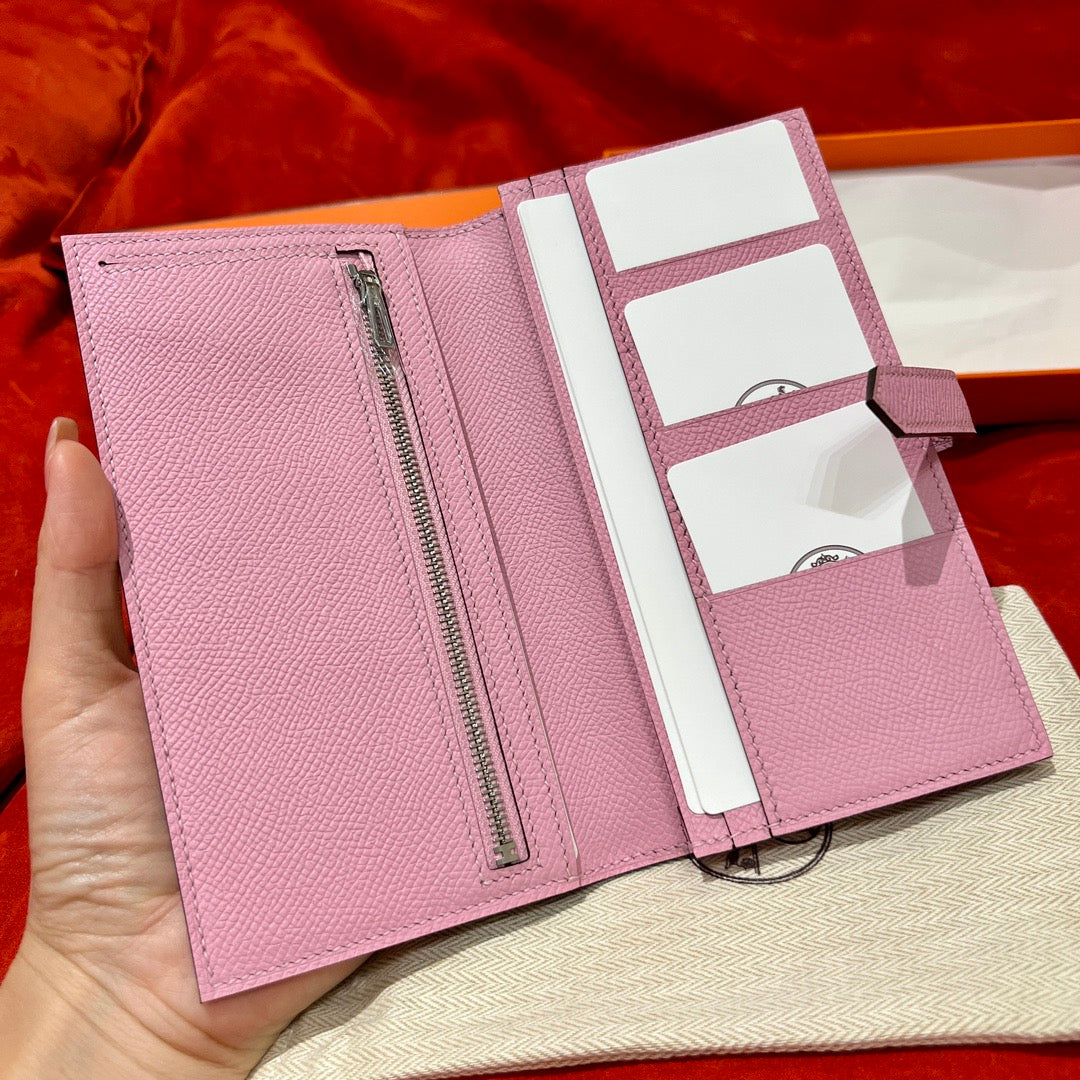 에르메스 베안 장지갑 앱송 (모브 실베스트레)