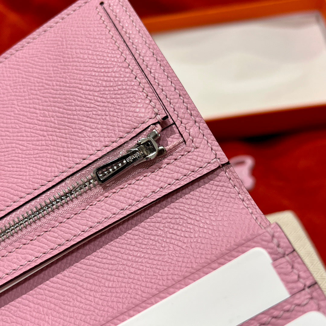 에르메스 베안 장지갑 앱송 (모브 실베스트레)