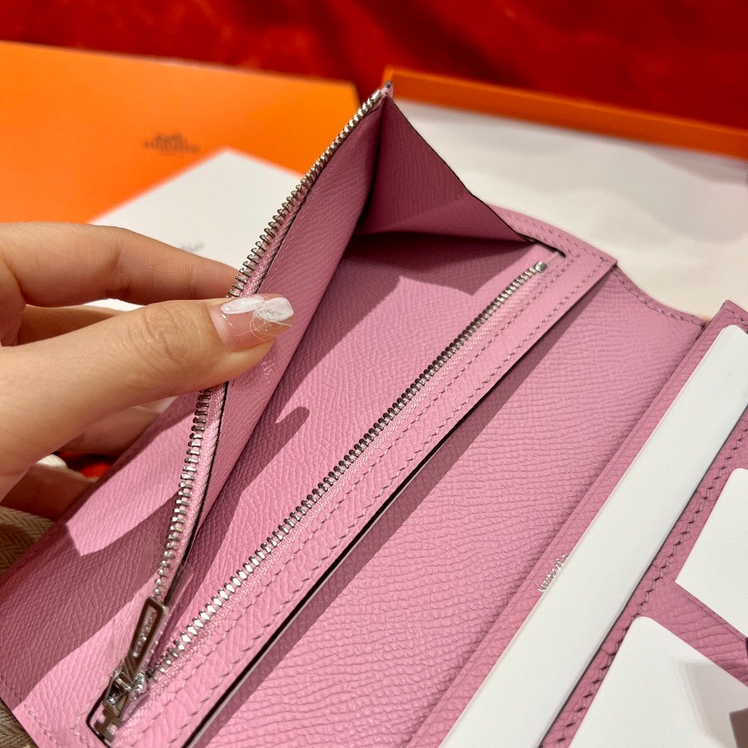 에르메스 베안 장지갑 앱송 (모브 실베스트레)