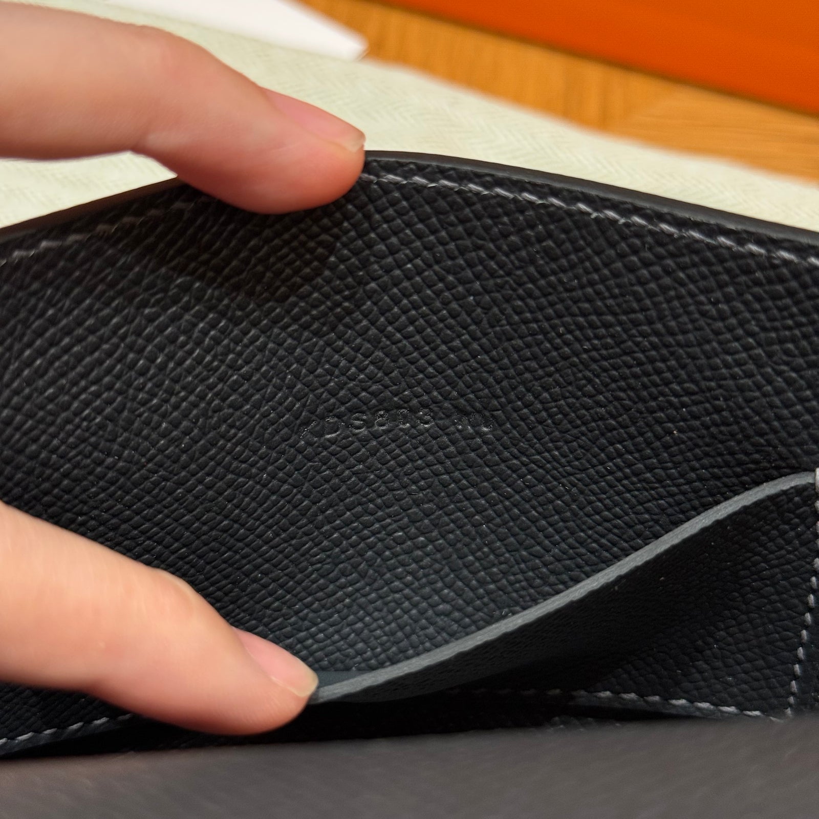 에르메스 H 스냅 장지갑 앱송