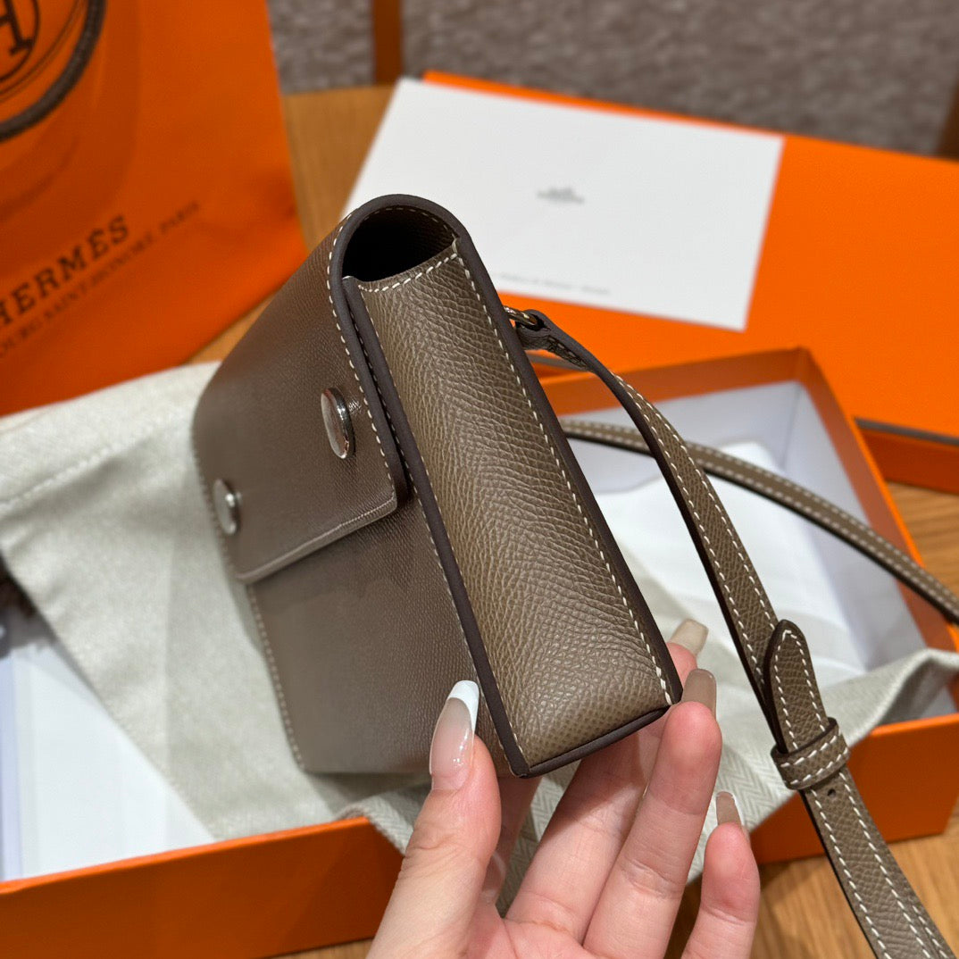 에르메스 H 스냅 장지갑 앱송