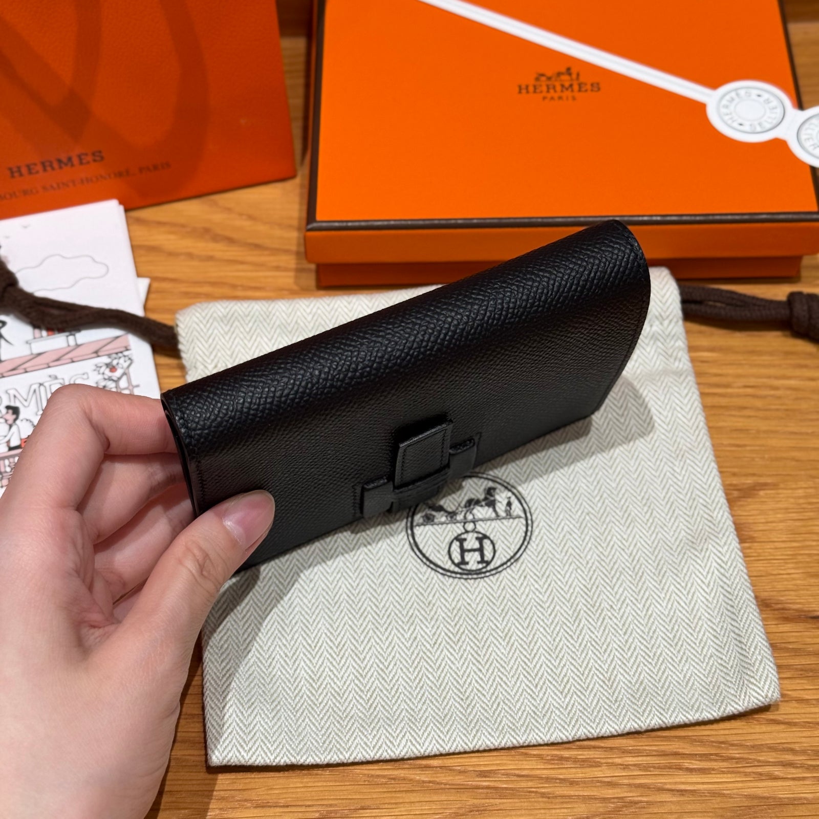 에르메스 H 파상트 반지갑 앱송