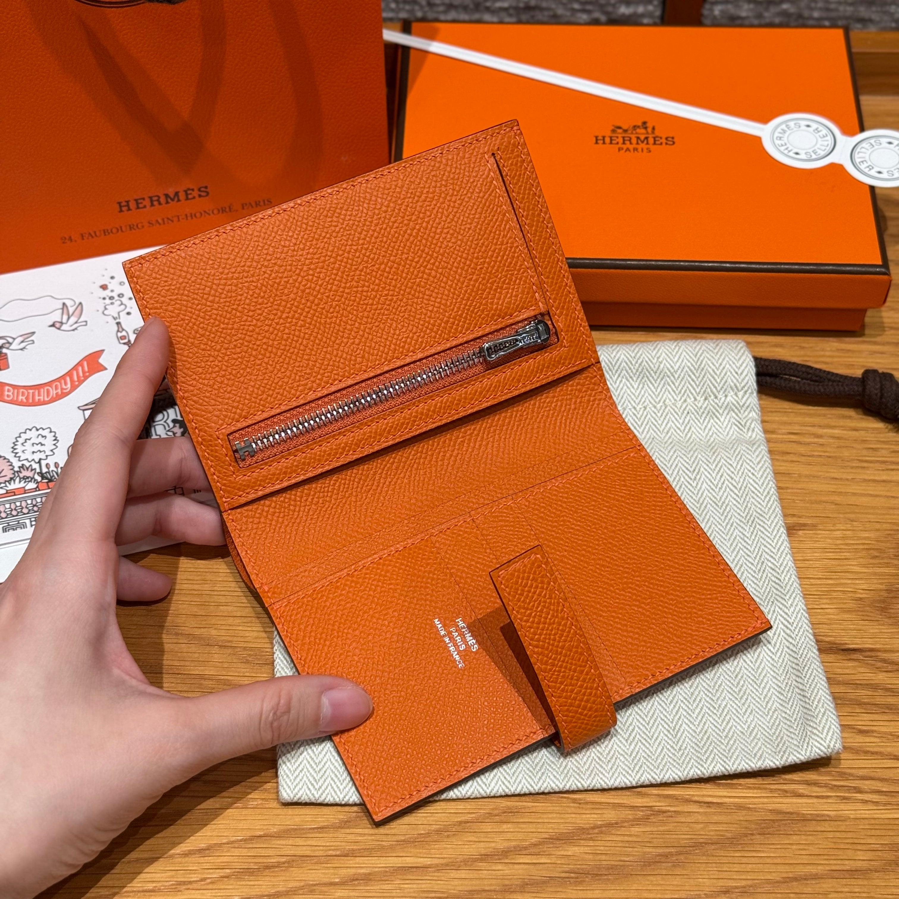 에르메스 H 파상트 반지갑 앱송