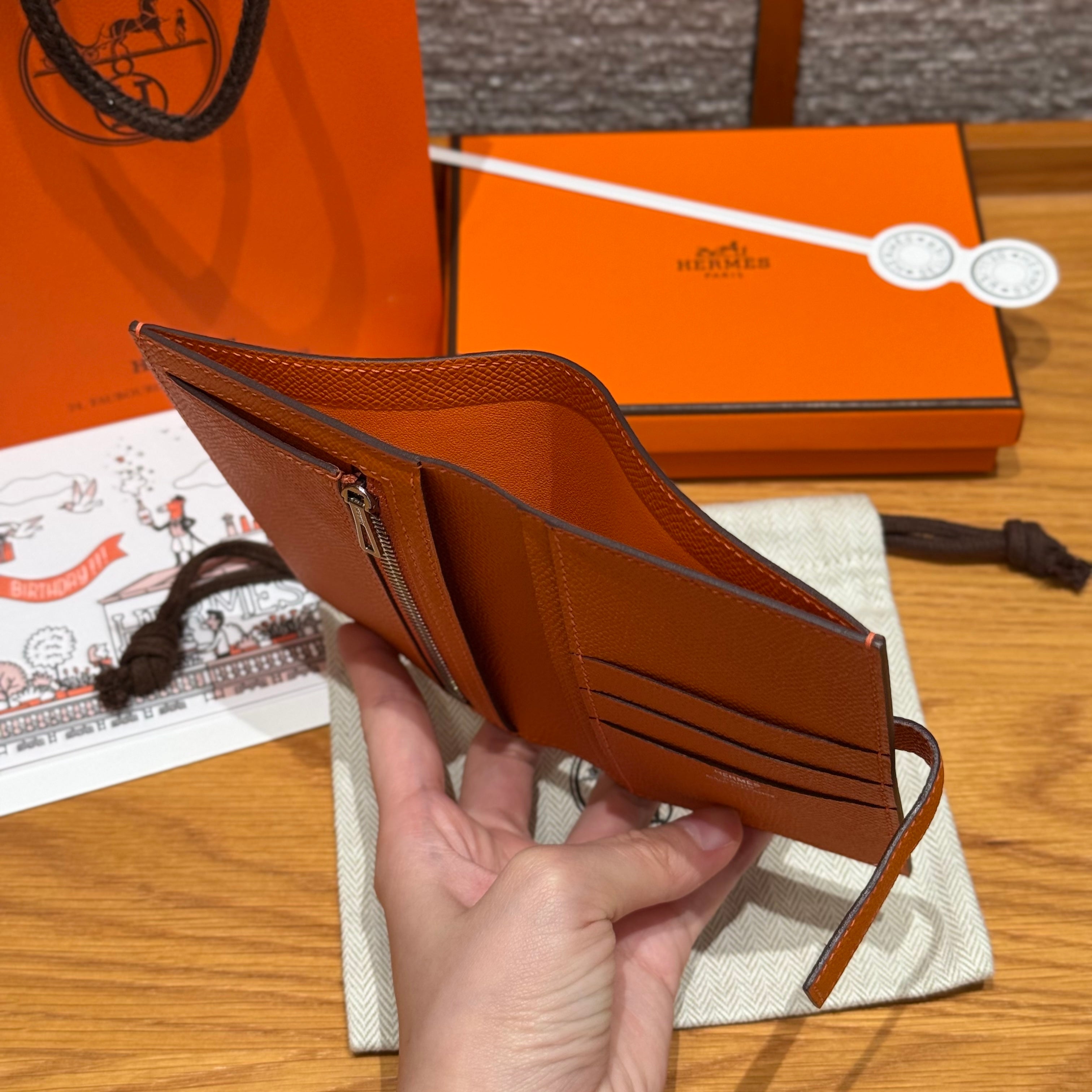 에르메스 H 파상트 반지갑 앱송