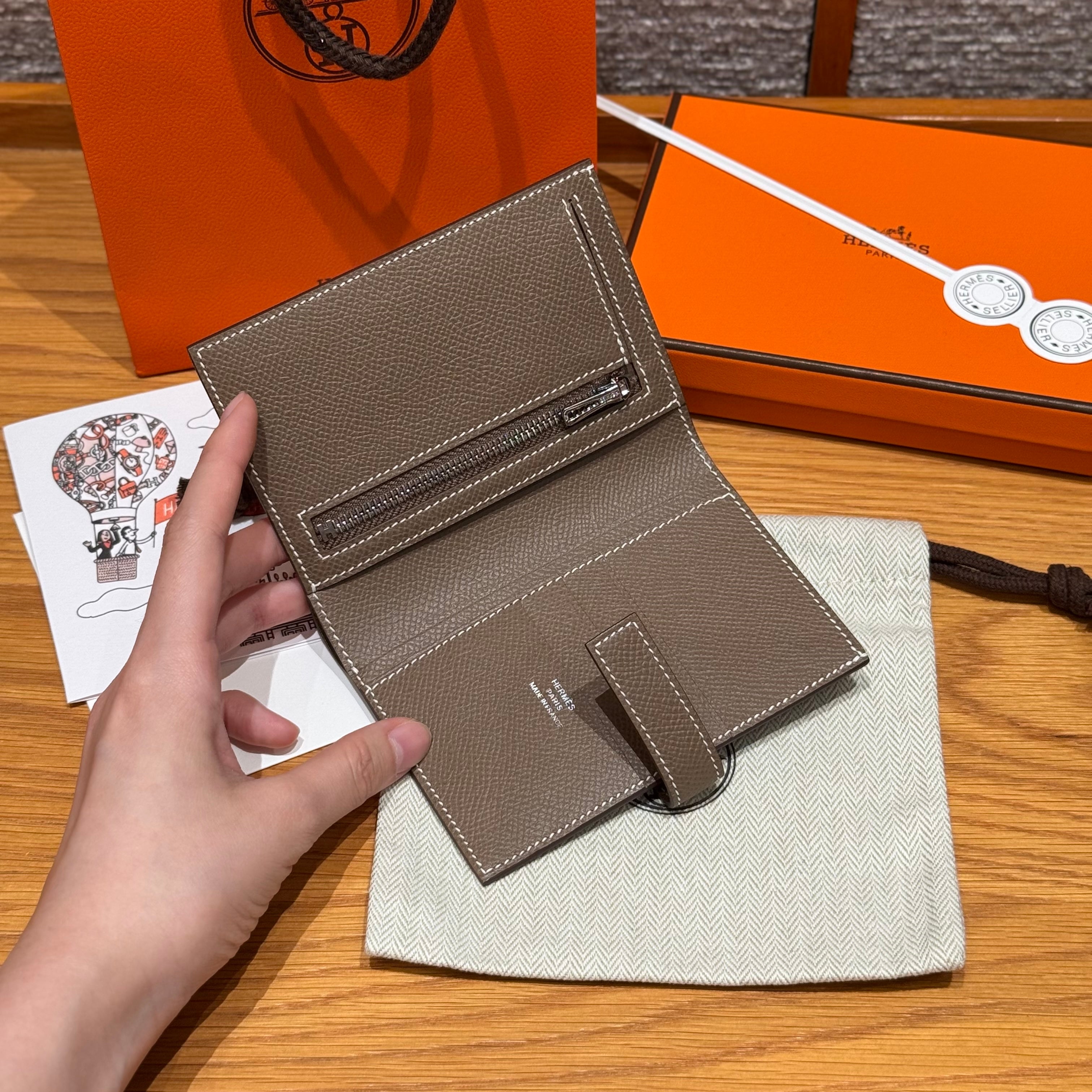 에르메스 H 파상트 반지갑 앱송