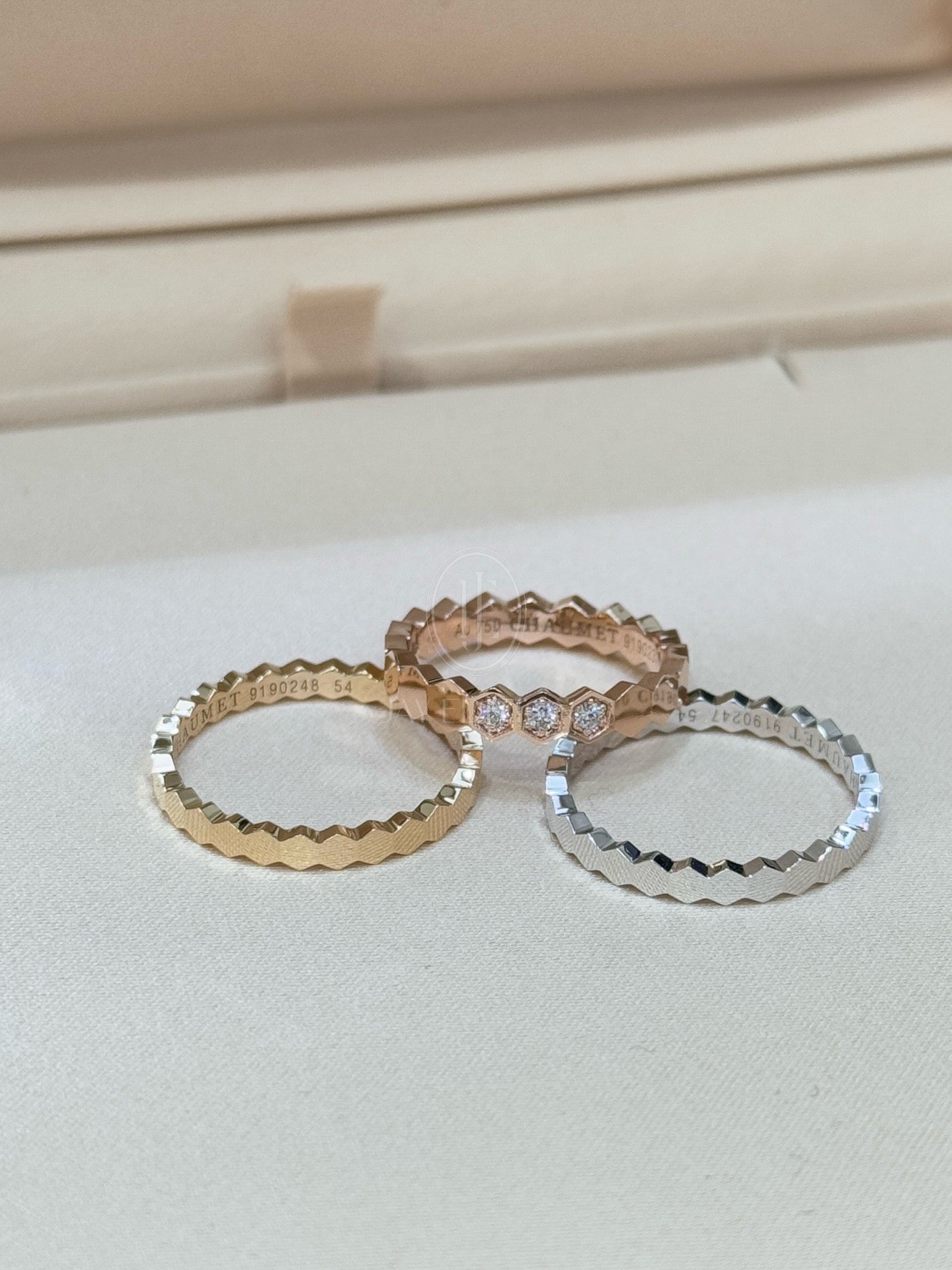 쇼메 비 드 쇼메 링 (18K)