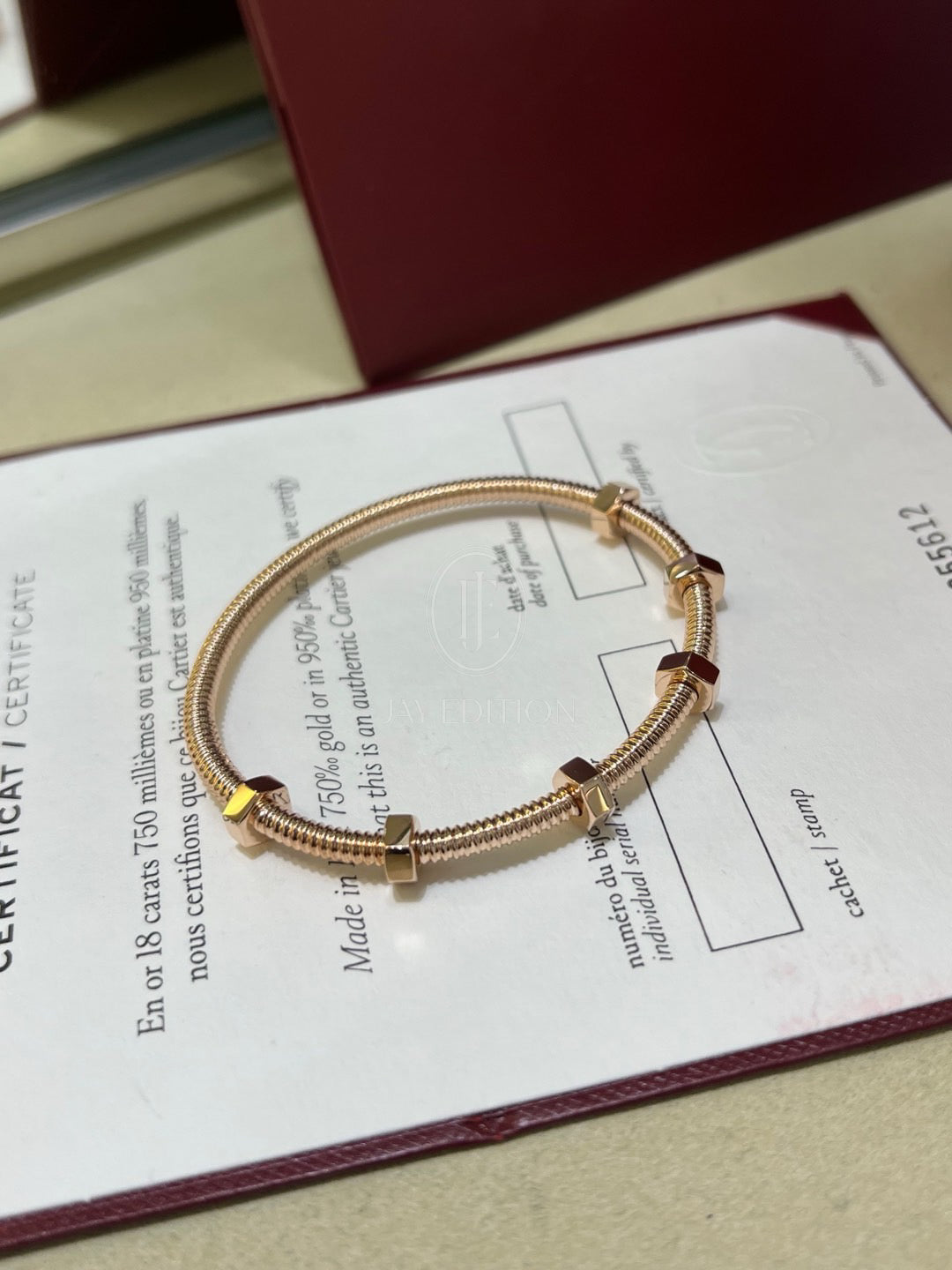 까르띠에 에크루 드 까르띠에 브레이슬릿 (18K)