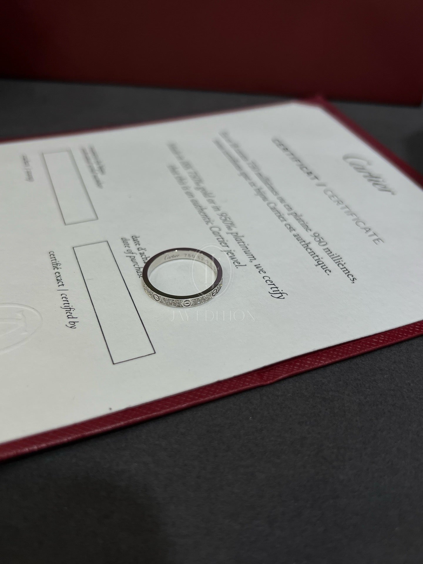 까르띠에 LOVE 링 미니 (18K)