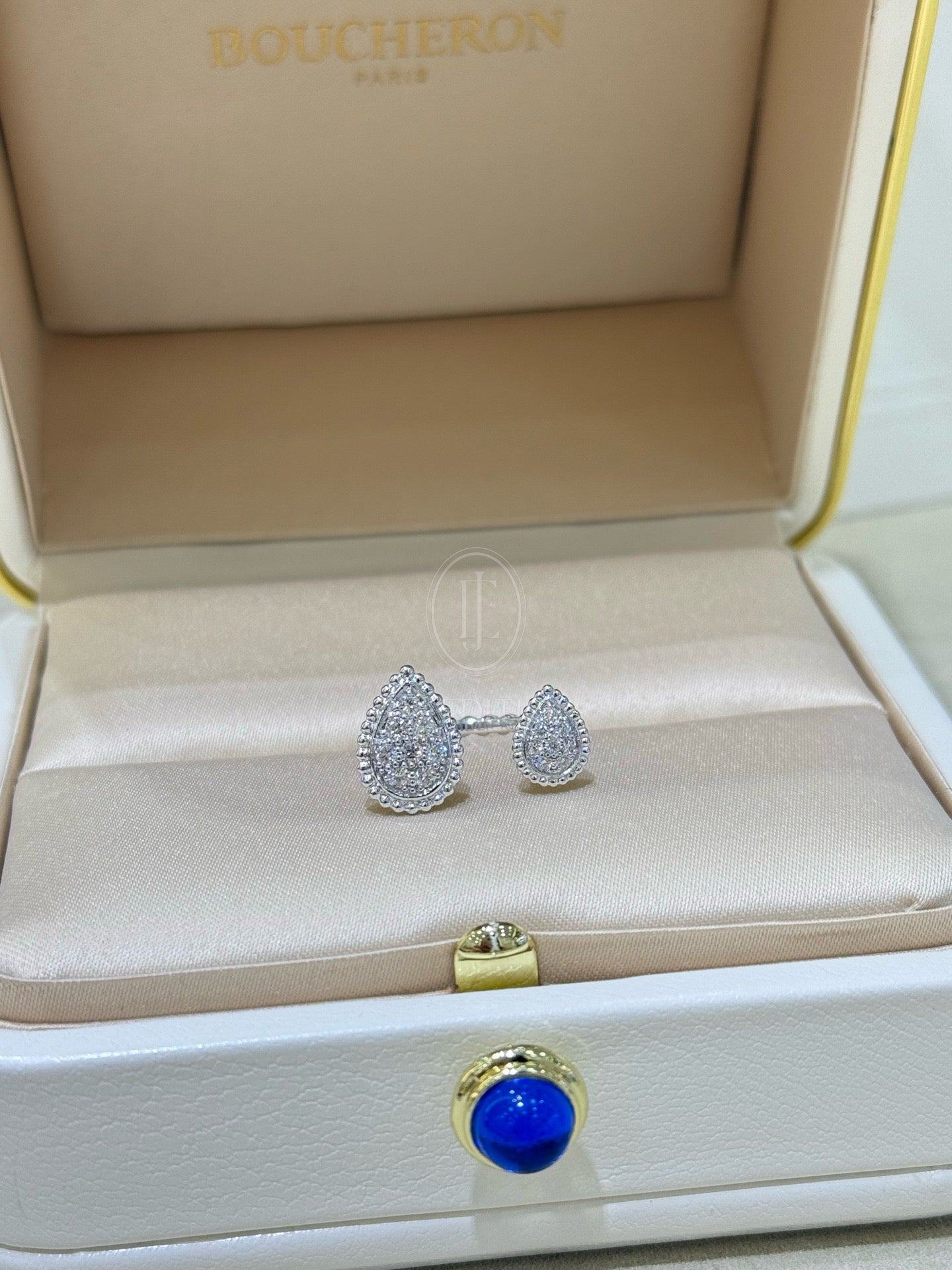 부쉐론 쎄뻥 보헴 s, xs 모티브 링 (18K)