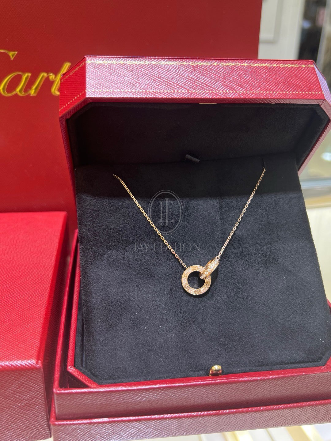 까르띠에 LOVE 팬던트 네크리스 (18K)