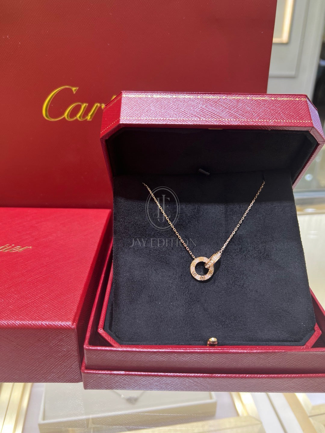 까르띠에 LOVE 팬던트 네크리스 (18K)