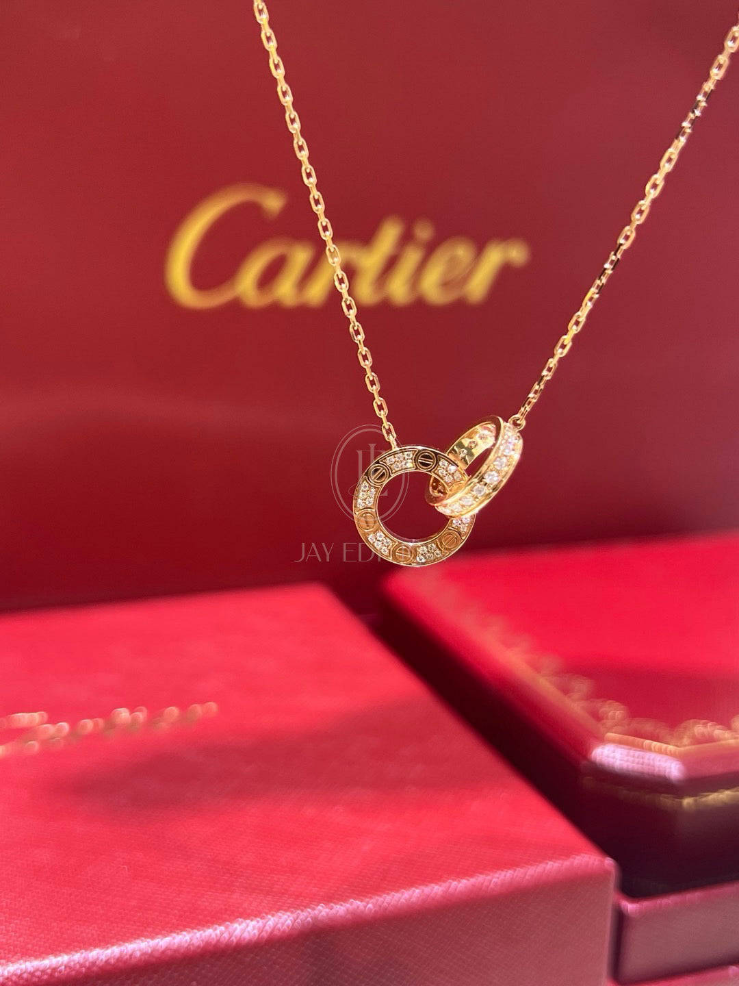 까르띠에 LOVE 팬던트 네크리스 (18K)