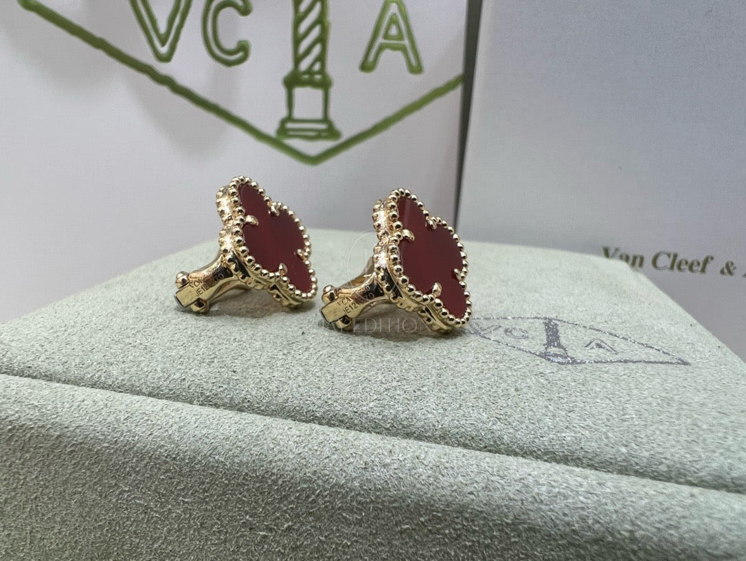 반클리프 빈티지 알함브라 이어링 (18K)