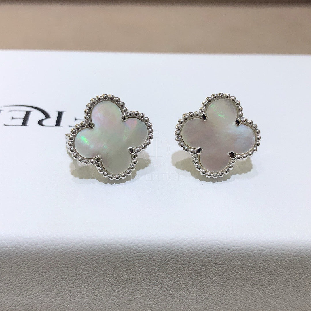 반클리프 빈티지 알함브라 이어링 (18K)