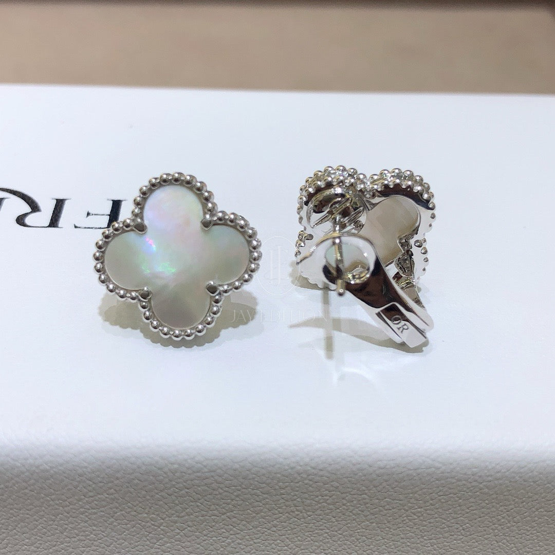 반클리프 빈티지 알함브라 이어링 (18K)