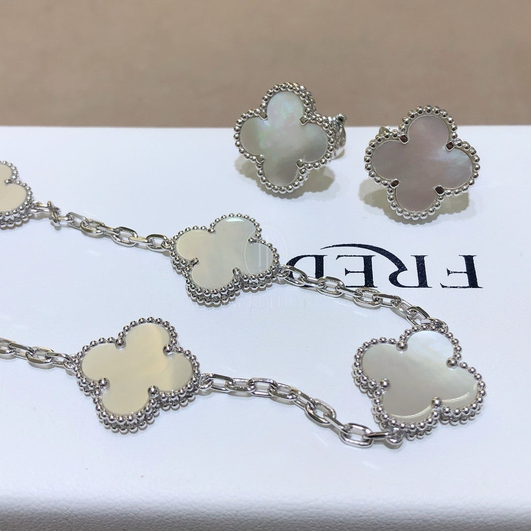 반클리프 빈티지 알함브라 이어링 (18K)