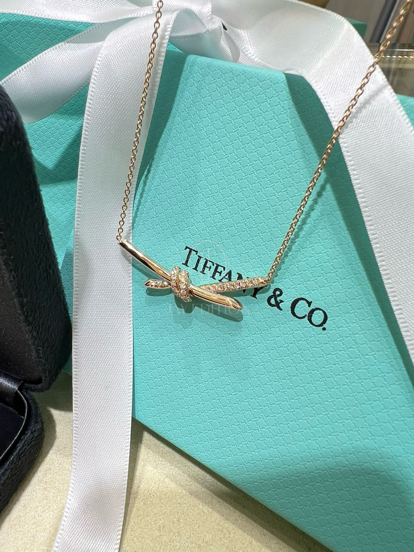 티파니 노트 팬던트 네크리스 (18K)