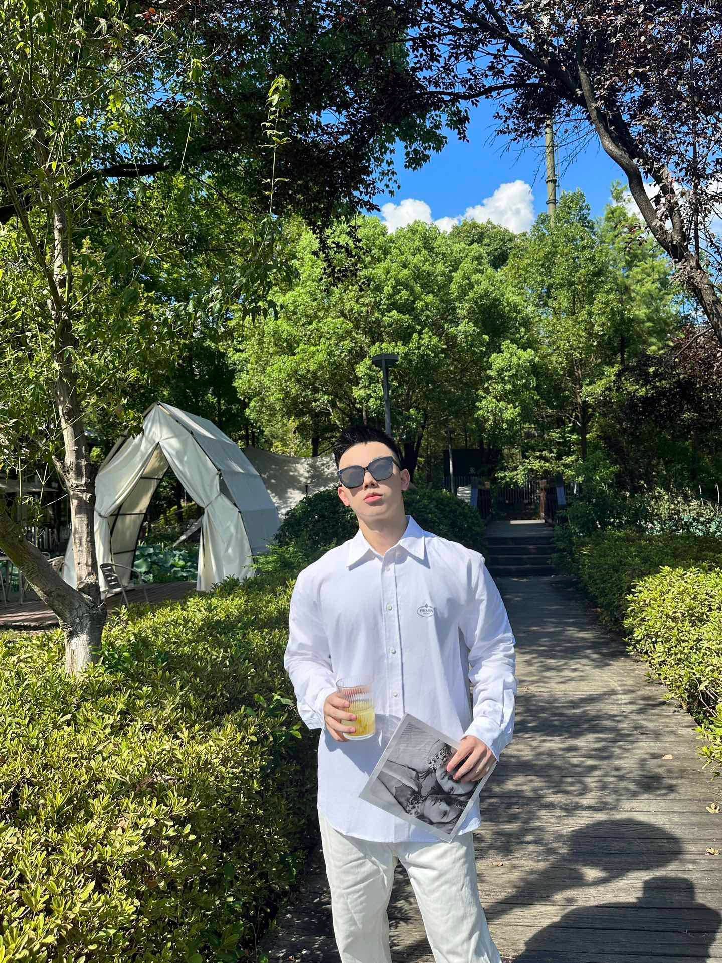 프라다 코튼 셔츠
