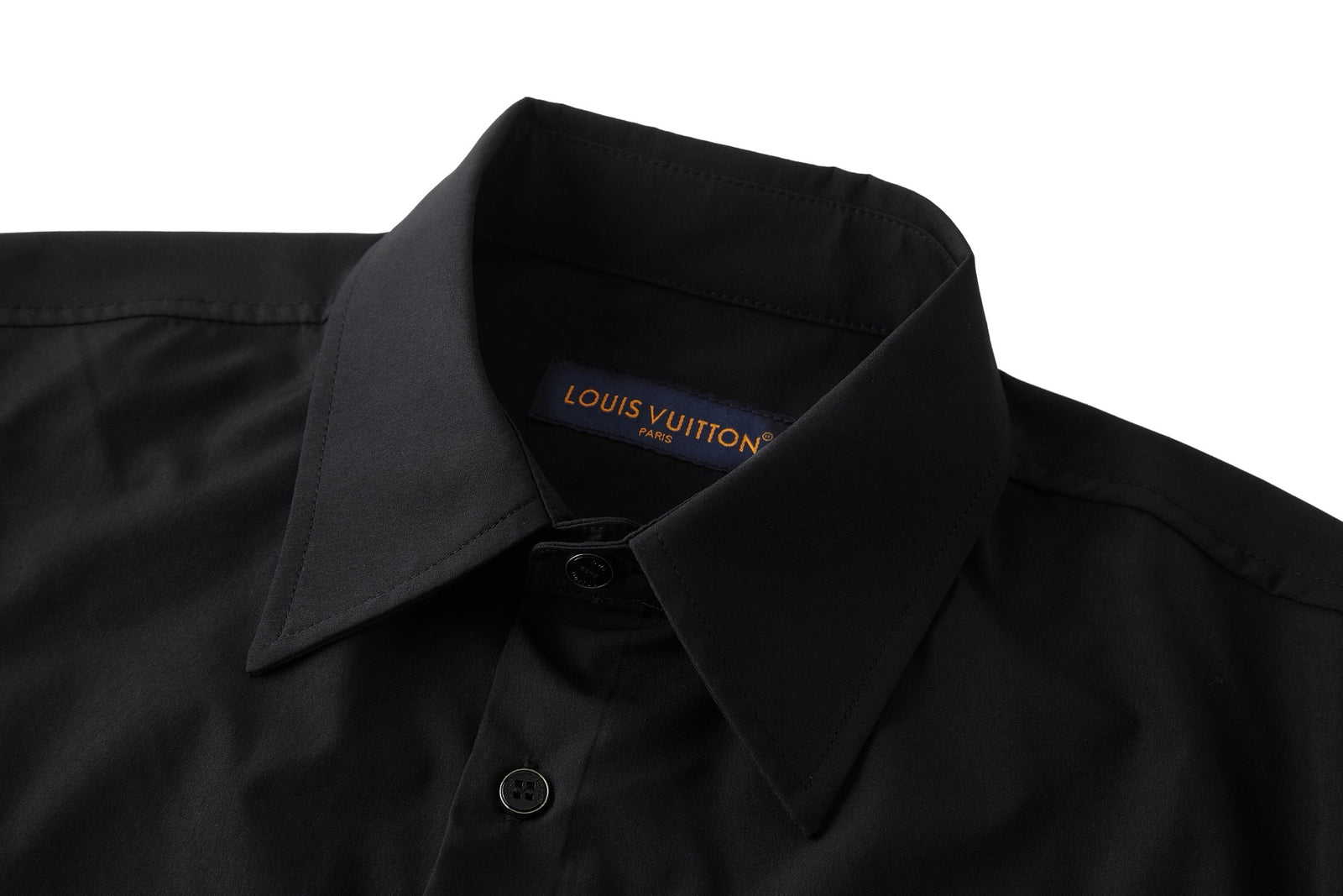 루이비통 엠브로이더드 시그니처 롱 슬리브드 셔츠