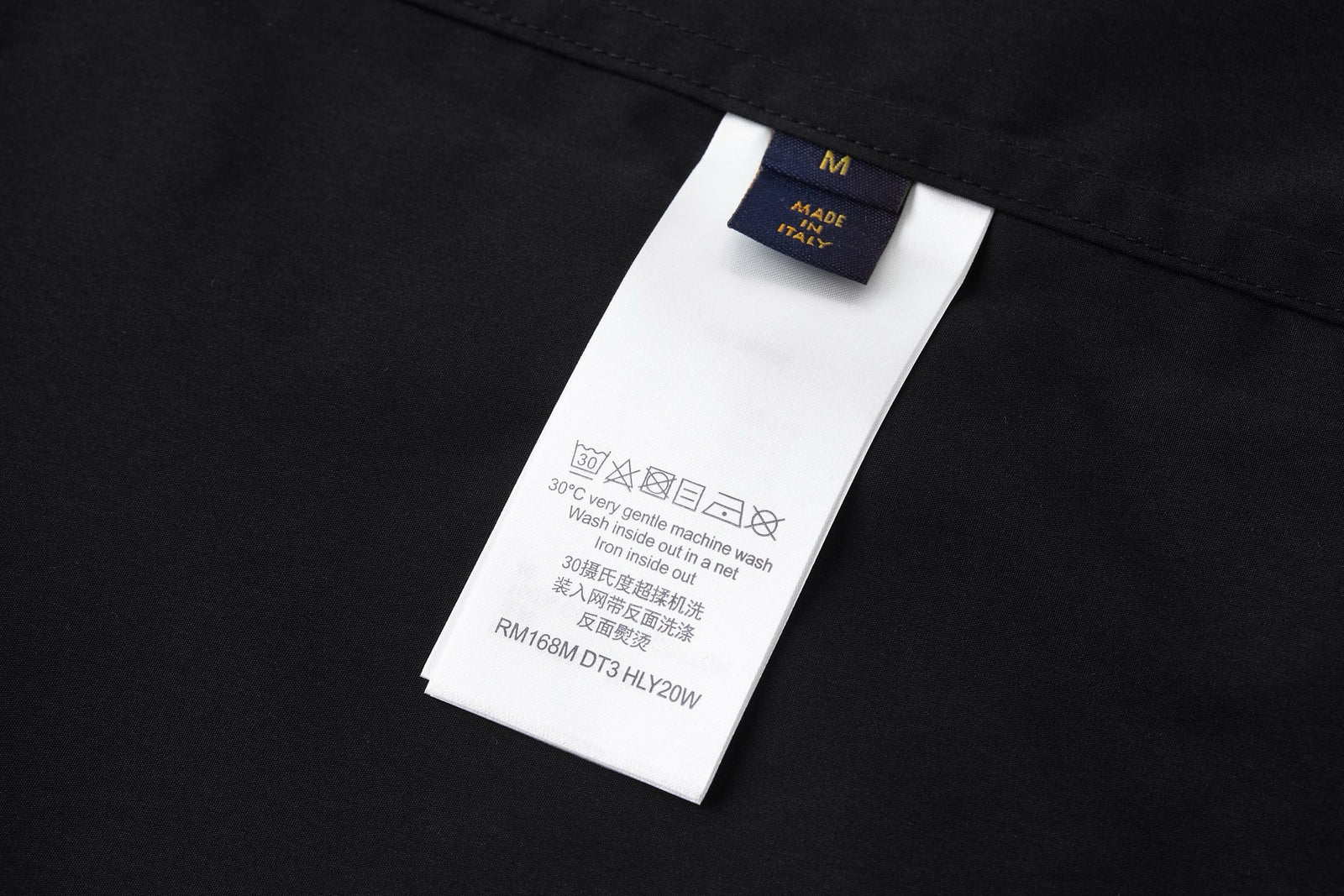 루이비통 엠브로이더드 시그니처 롱 슬리브드 셔츠