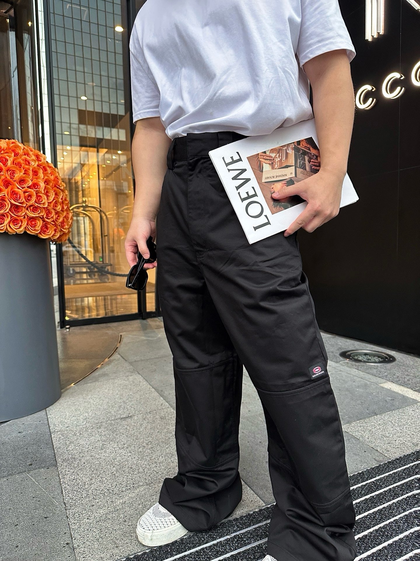 발렌시아가 워크웨어 유틸리티 팬츠