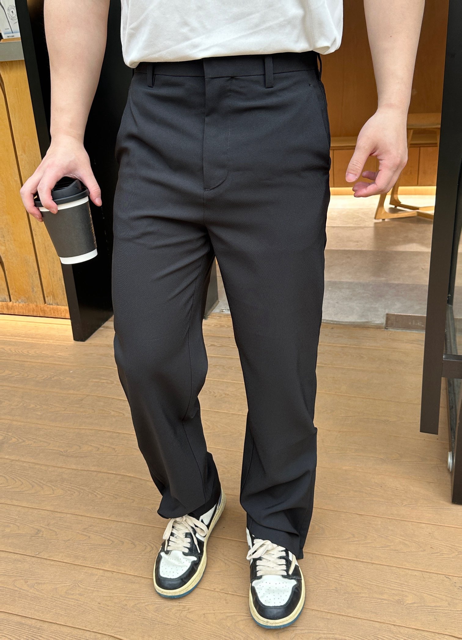 프라다 스트레치 테크니컬 패브릭 팬츠