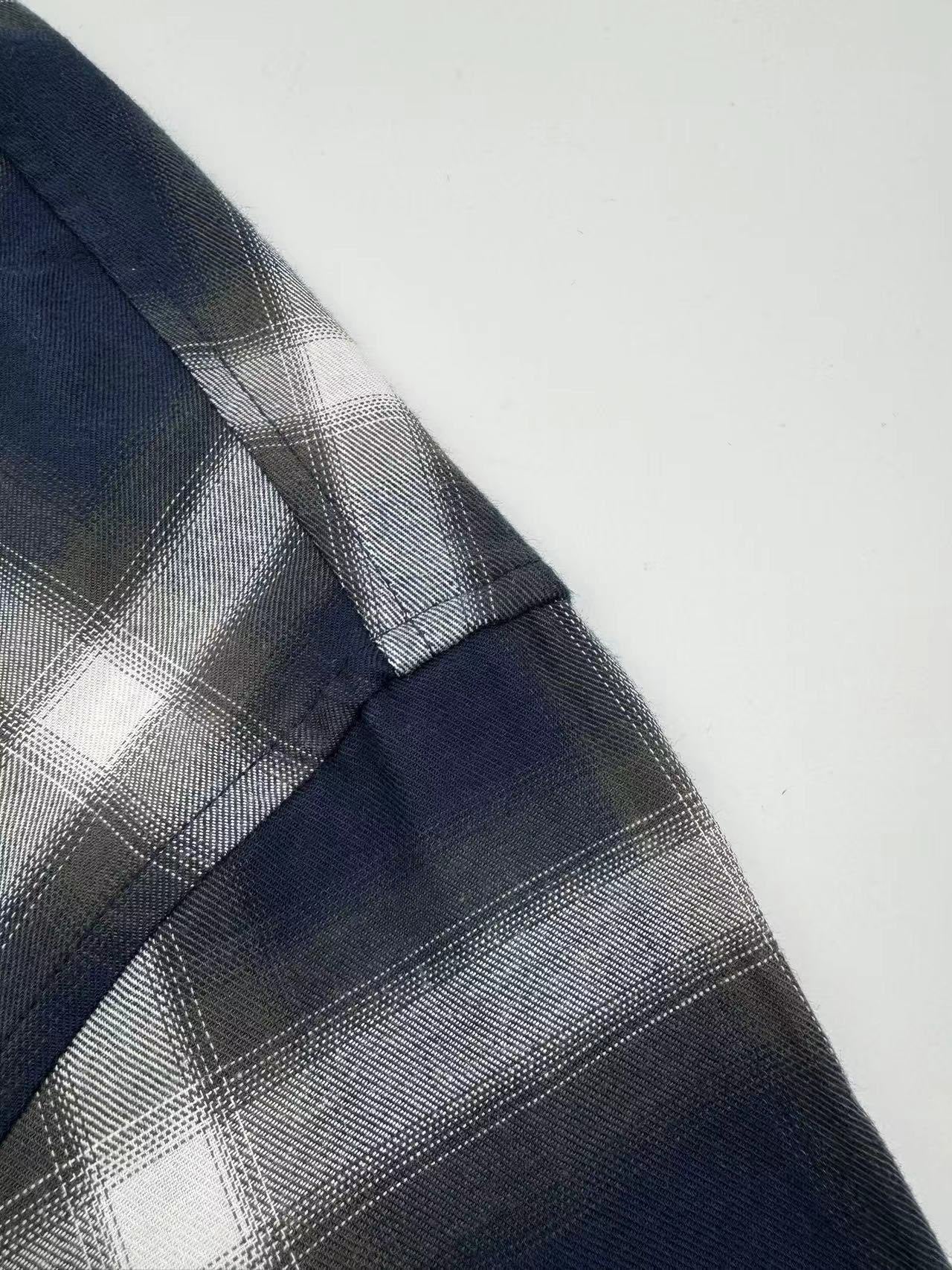 아크네 스튜디오 네이비 버튼업 셔츠