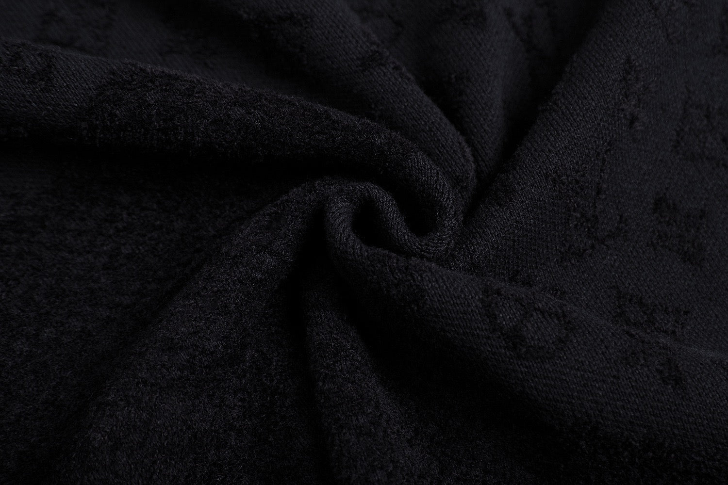 루이비통 그래픽 자카드 모노그램 후드 티셔츠