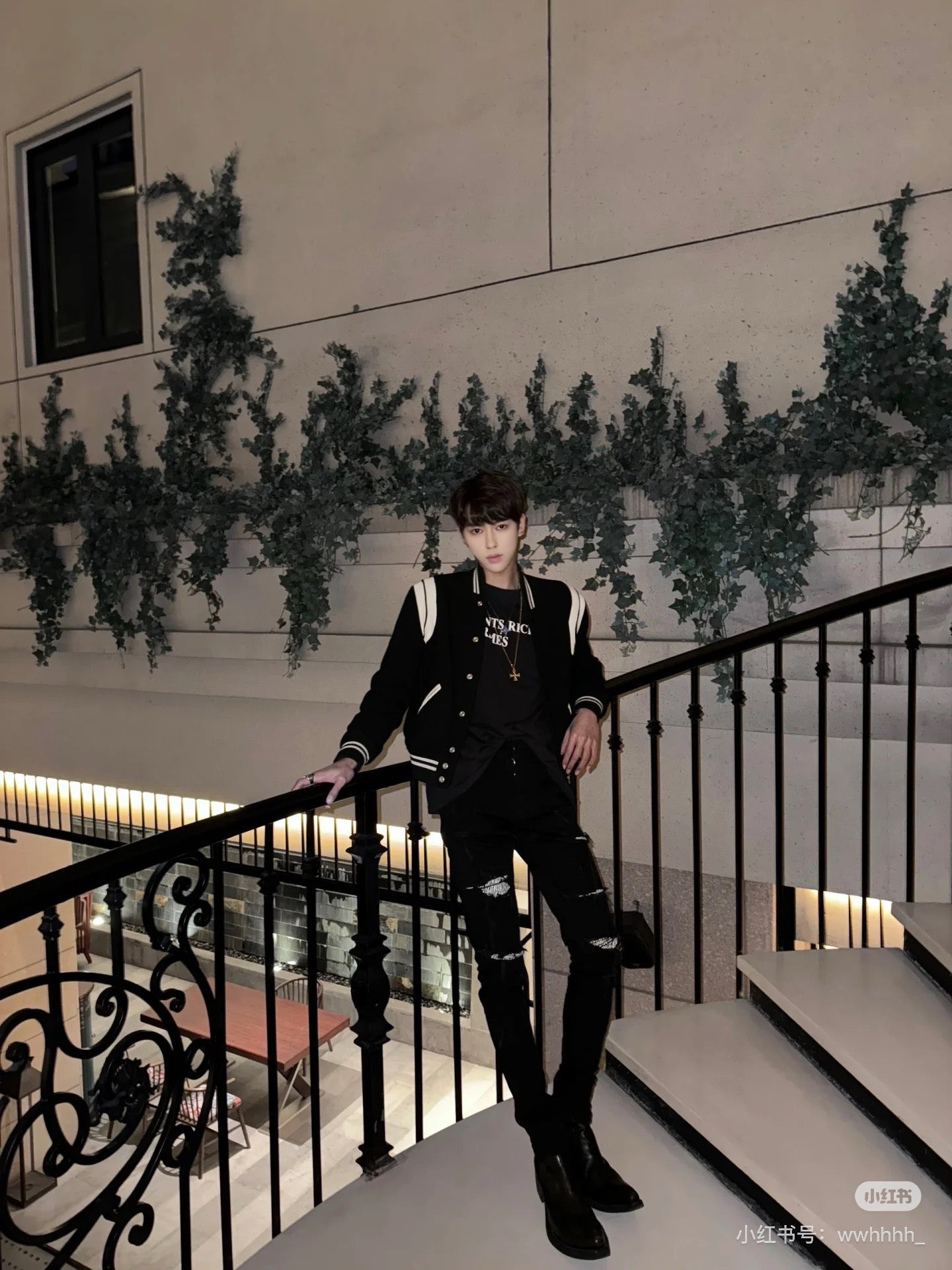 생로랑 클래식 테디 자켓