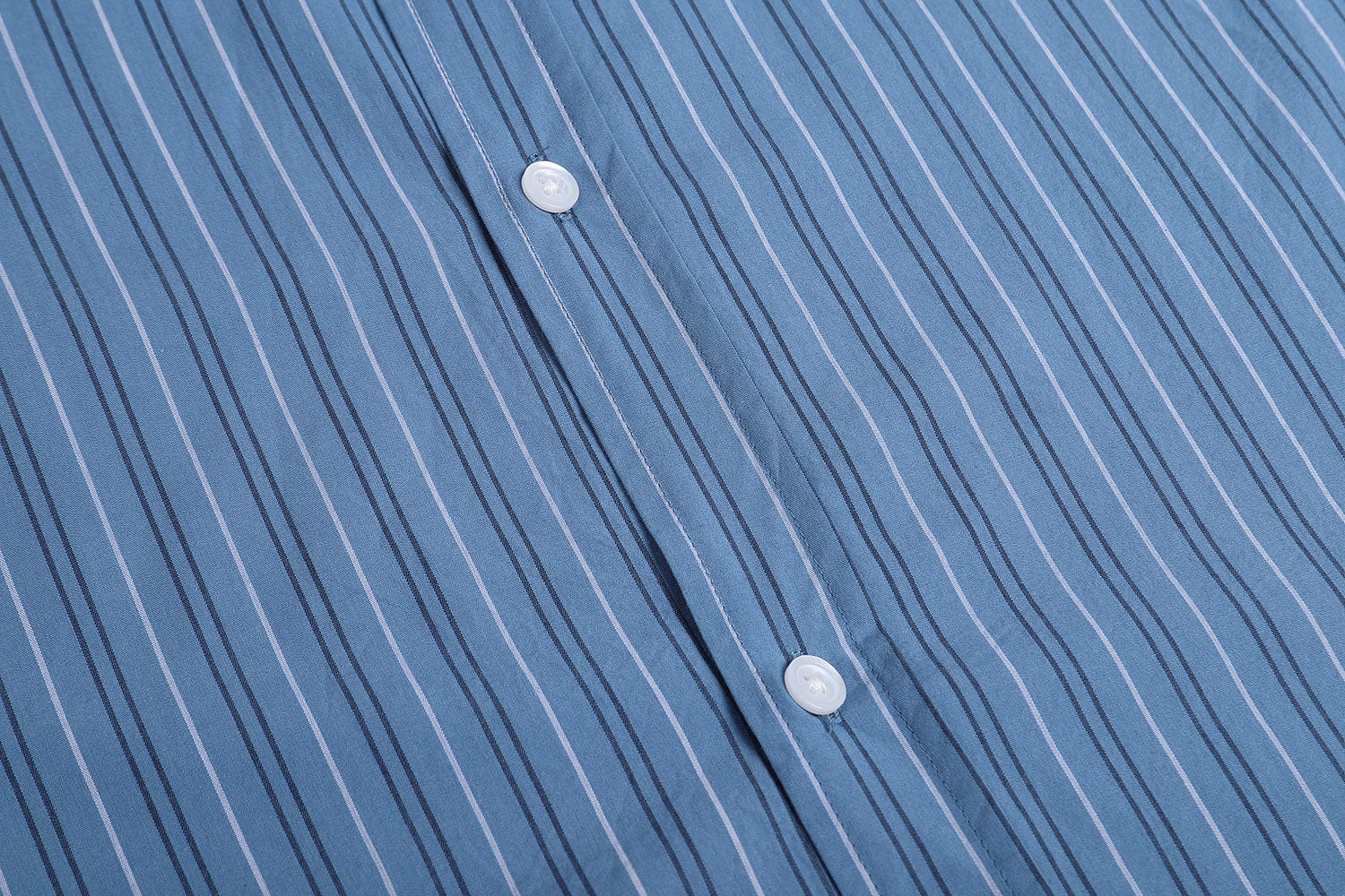 로에베 스트라이프 코튼 셔츠