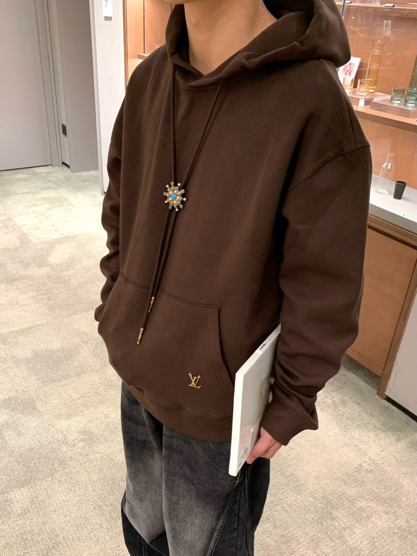 루이비통 엠벨리시드 코튼 후디