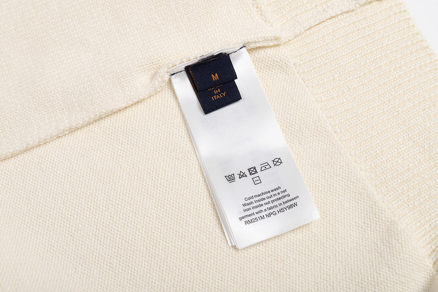 루이비통 숄 칼라 니트 자켓
