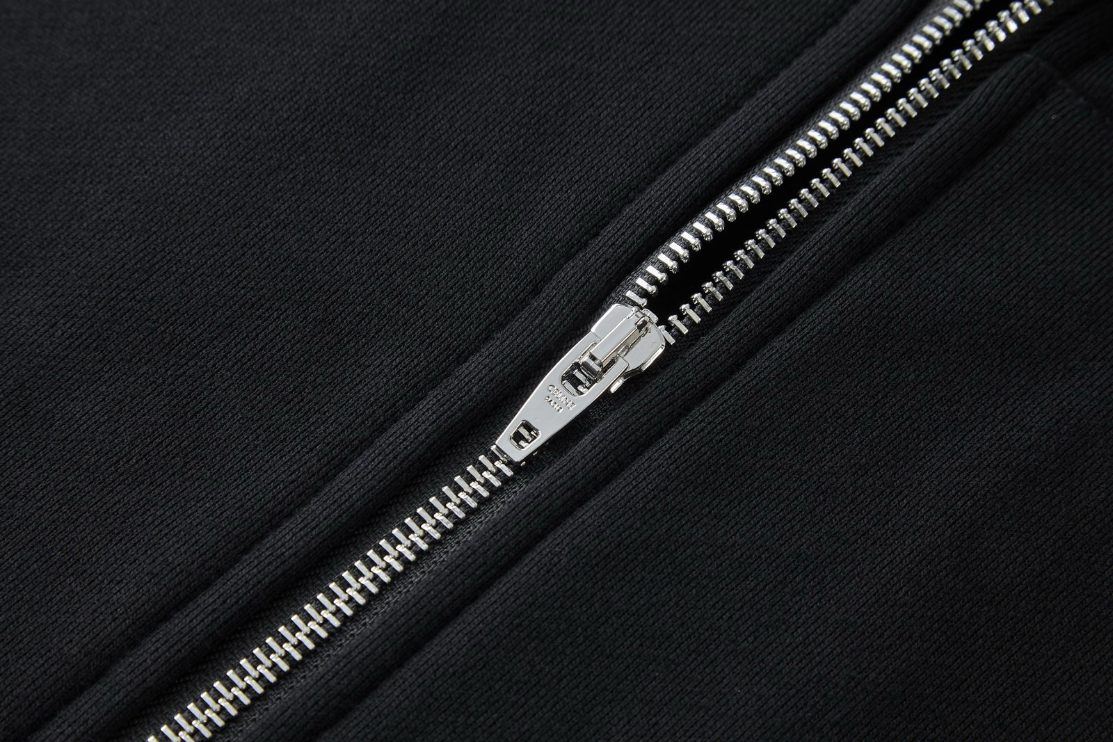 셀린느 코튼 플리스 지퍼 후드