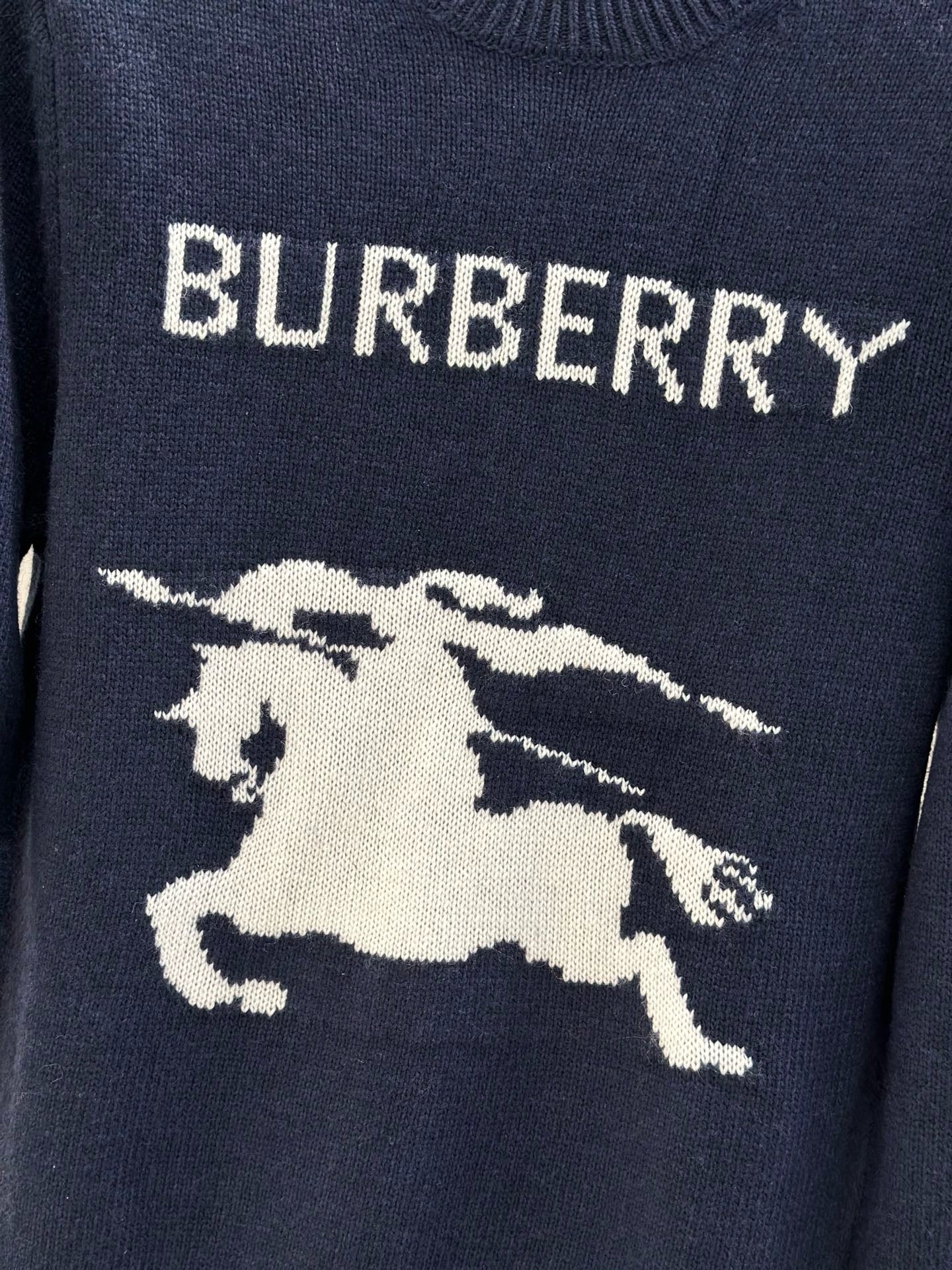 버버리 EKD 울 캐시미어 스웨터