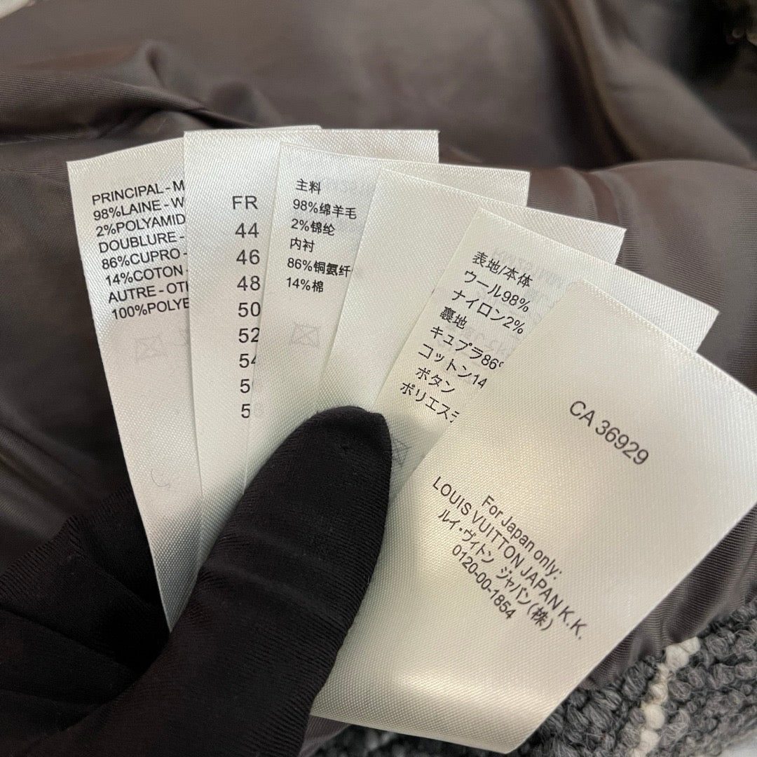 루이비통 시크 칼라리스 울 자켓