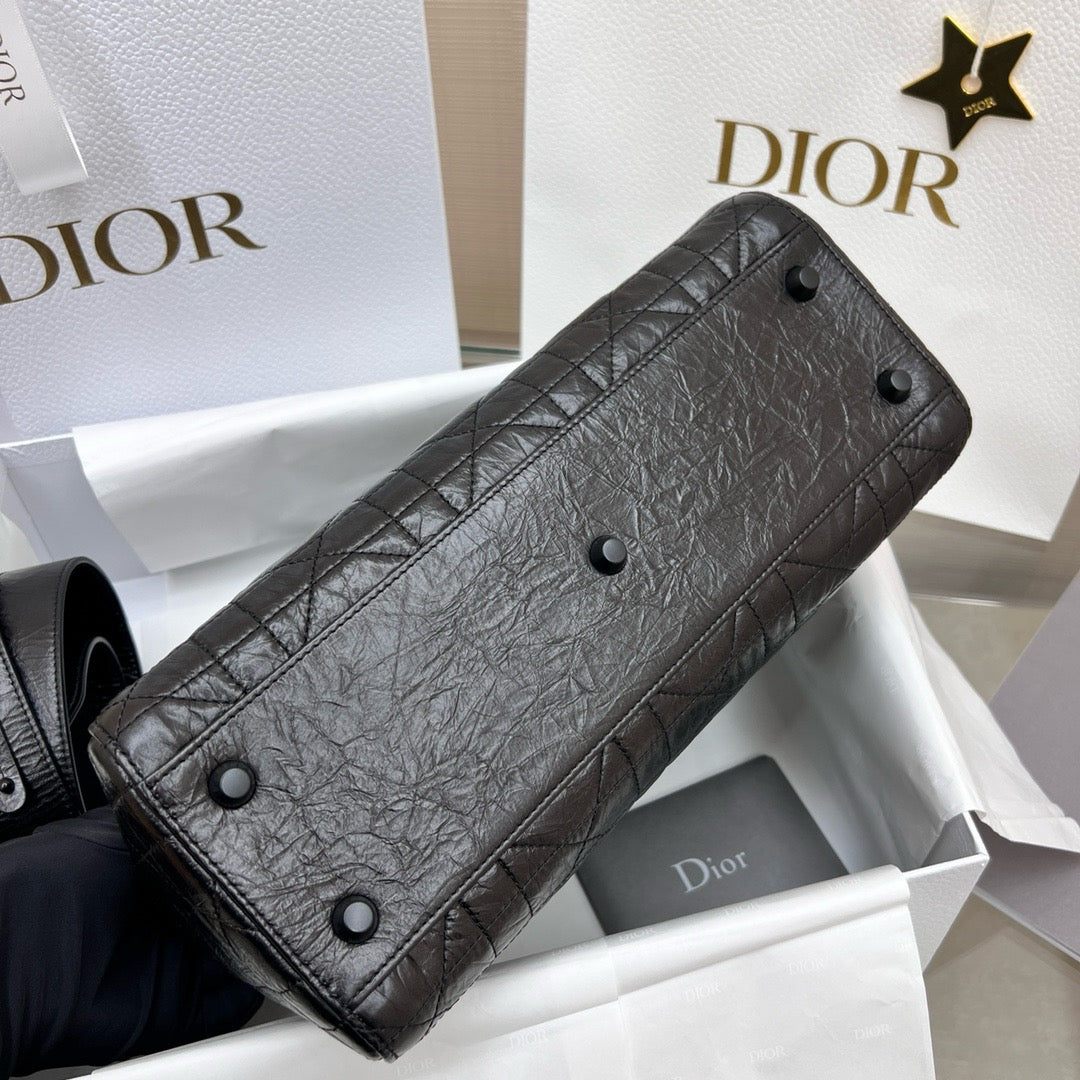 디올 레이디 D-시레 마이 ABC 미디움 백