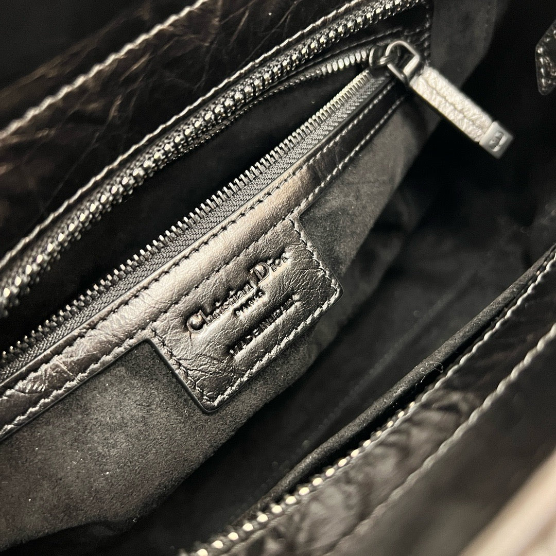 디올 레이디 D-시레 마이 ABC 미디움 백