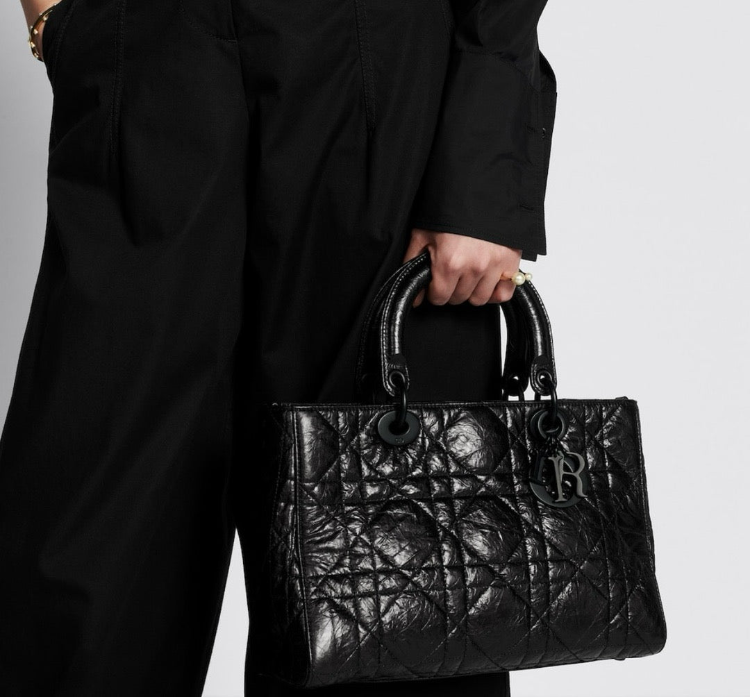 디올 레이디 D-시레 마이 ABC 미디움 백