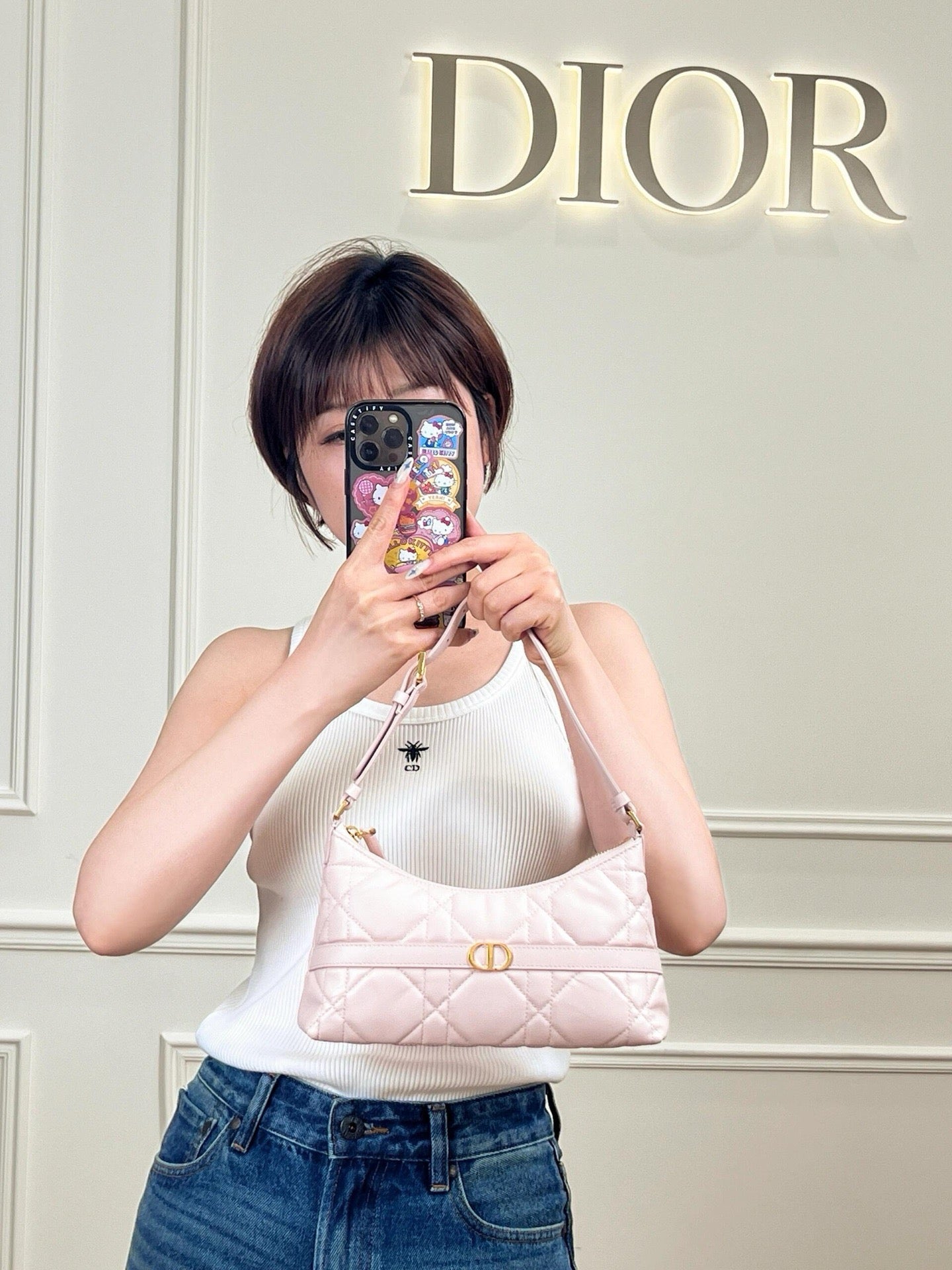 디올 Miss Caro Cigale 미니 백
