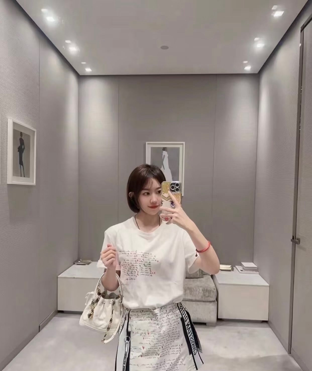 디올 졸리 스몰 버킷백