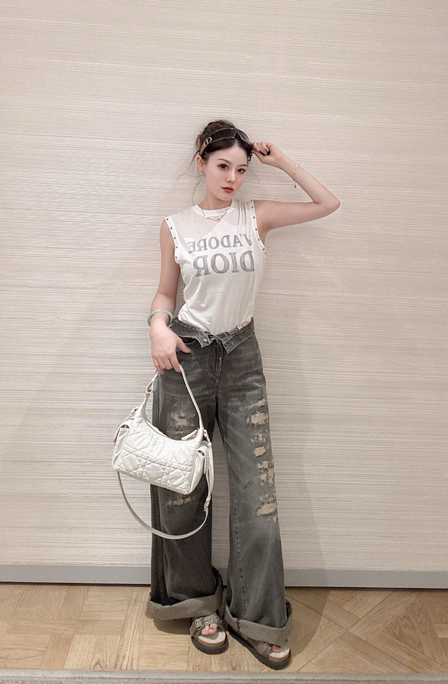 디올 D-Dream 미디엄 백