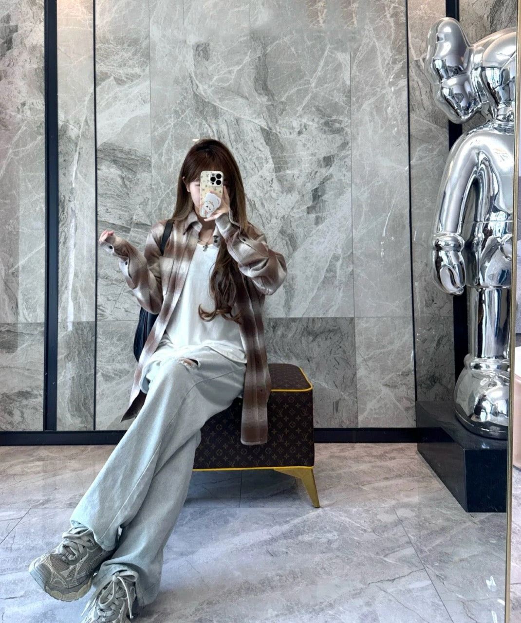 로로피아나 제나 오버셔츠