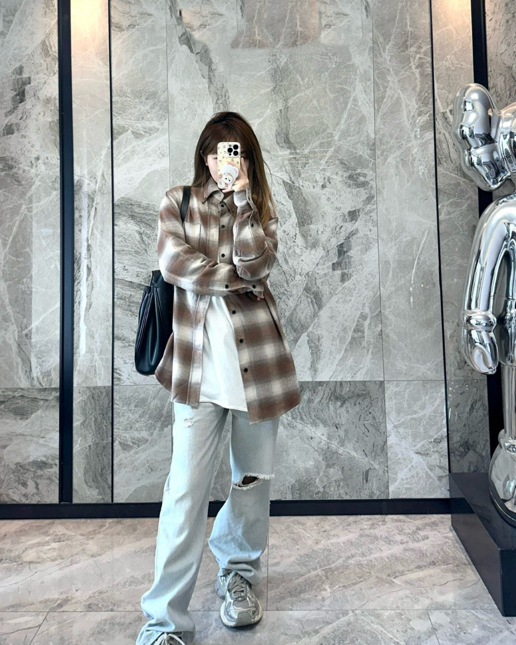 로로피아나 제나 오버셔츠