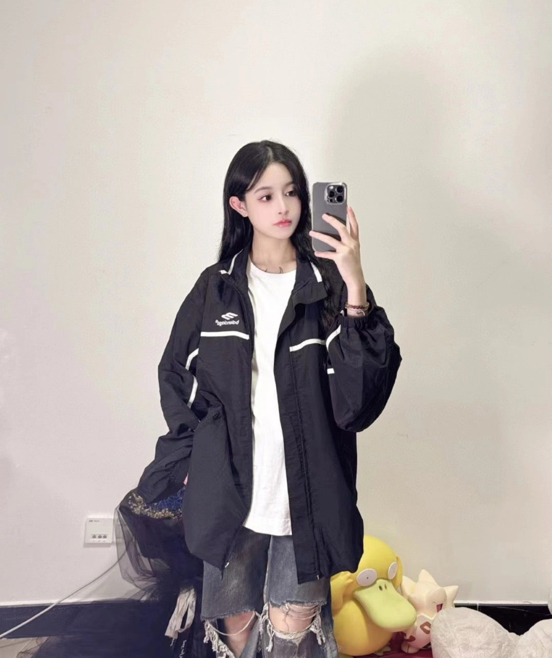 발렌시아가 트랙수트 자켓