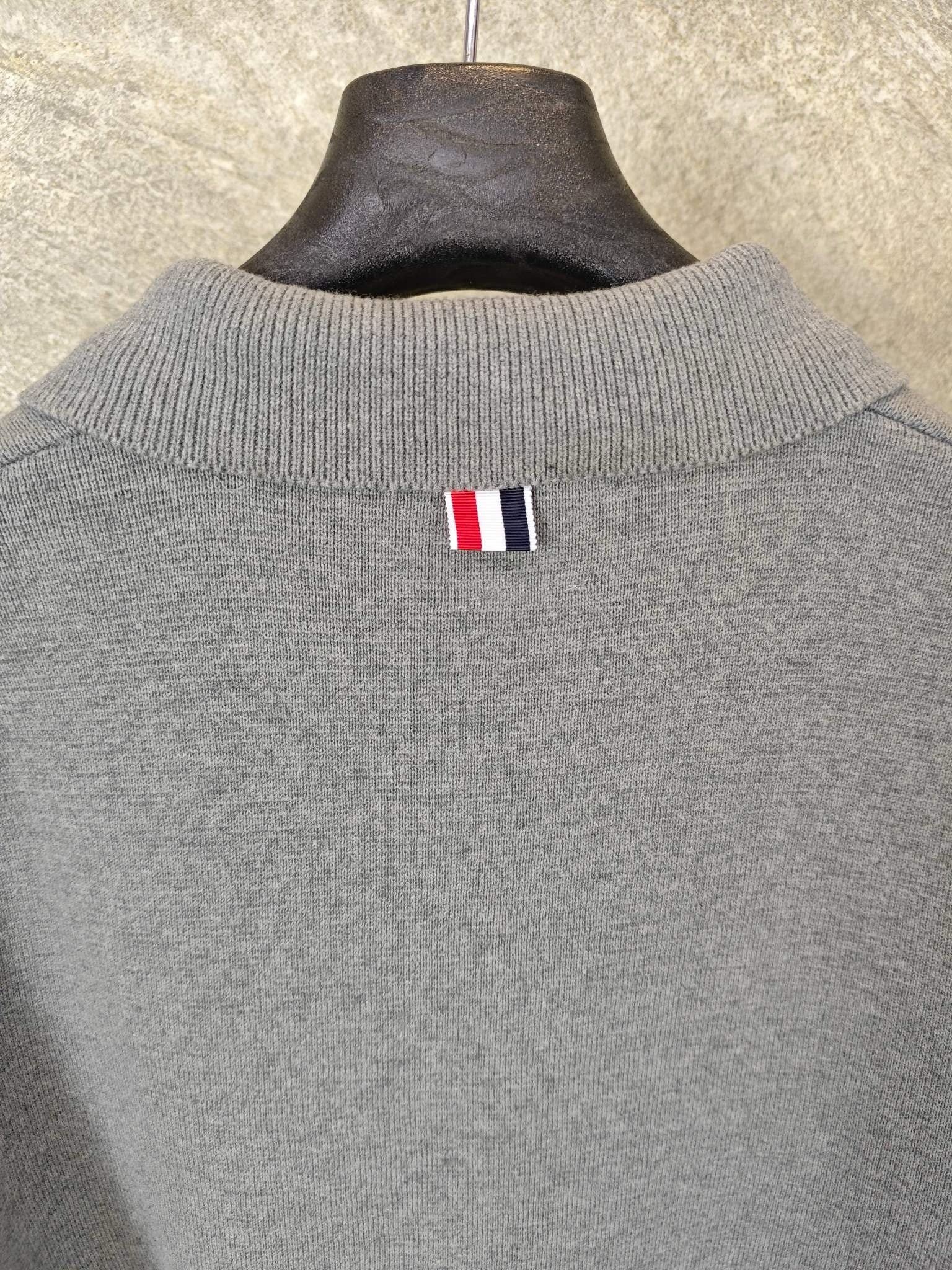 톰브라운 코튼 밀라노 스티치 암밴드 봄버 재킷