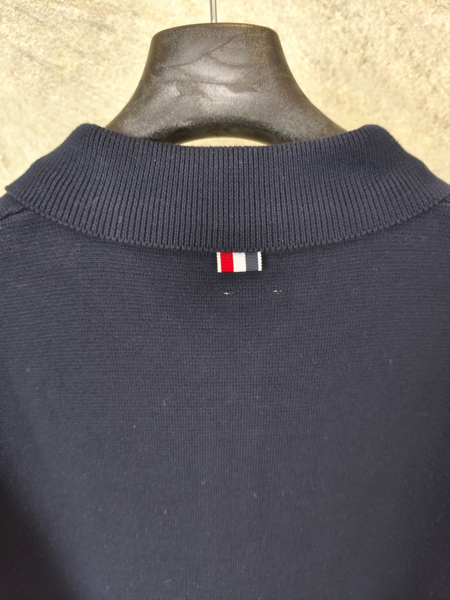 톰브라운 코튼 밀라노 스티치 암밴드 봄버 재킷