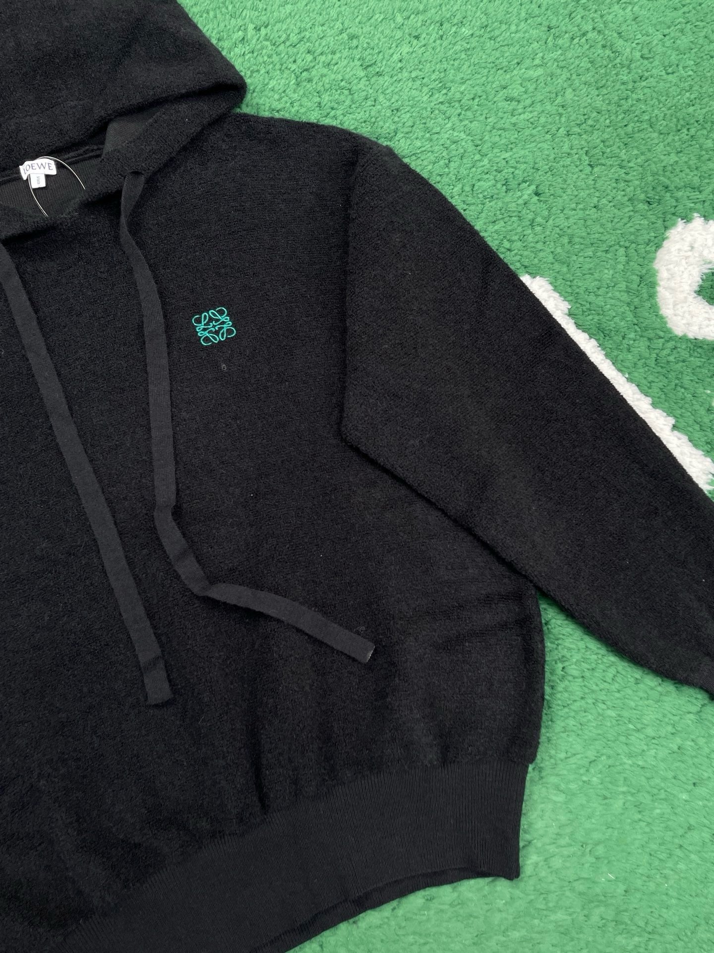 로에베 울 후드 티셔츠