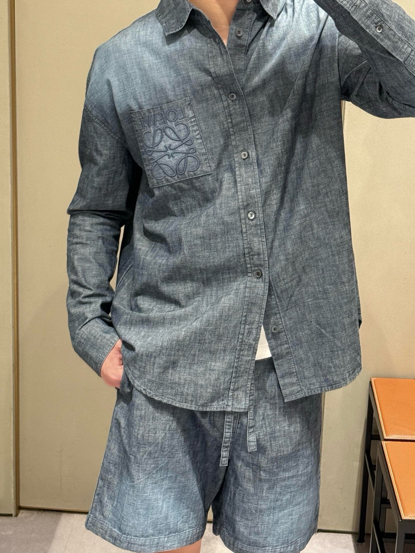 로에베 코튼 셔츠